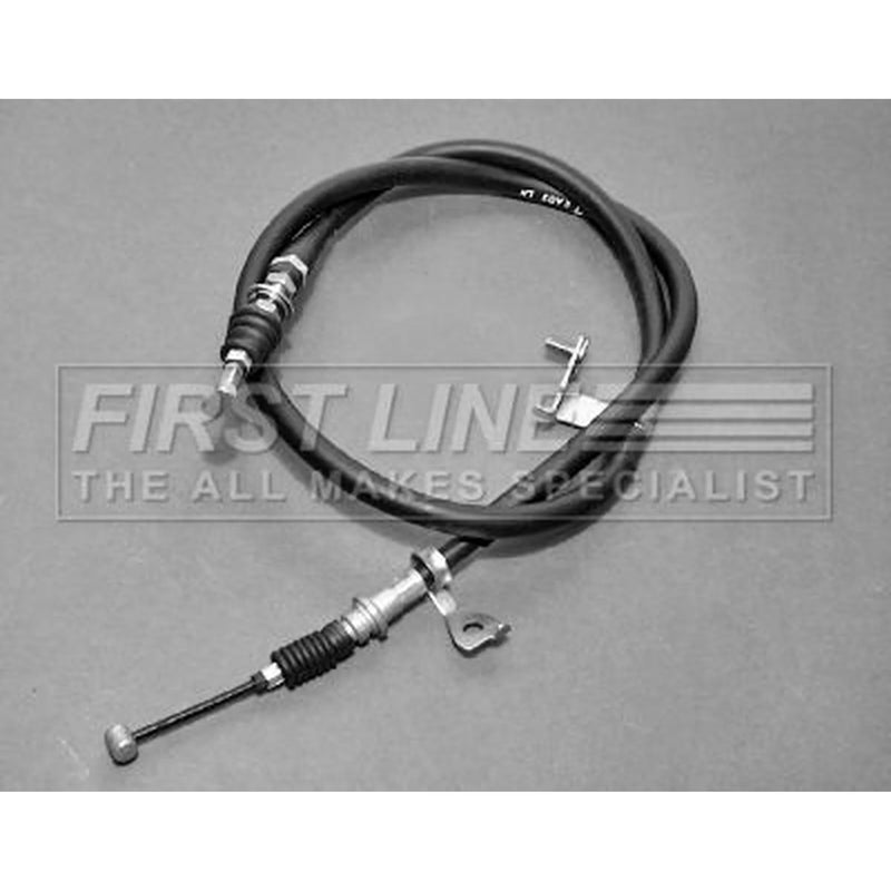 First Line Handbrake Cable Left Rear fits Mazda 323 C 1990-1994 1.8