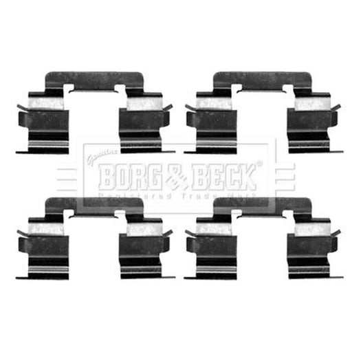 Borg & Beck Brake Pad Accessory Fitting Kit Front BBK1275