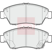 Apec Front Brake Pad Set fits Honda Civic VIII 2006-2012 1.3