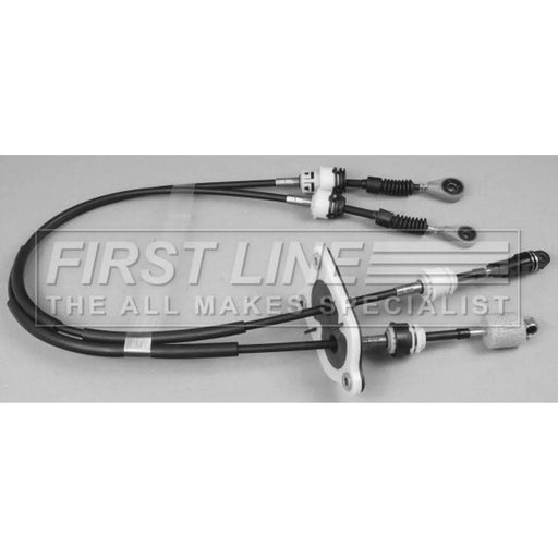 First Line Manual Transmission Cable Pull fits Fiat Fiorino Box Body 2008 on 1.4