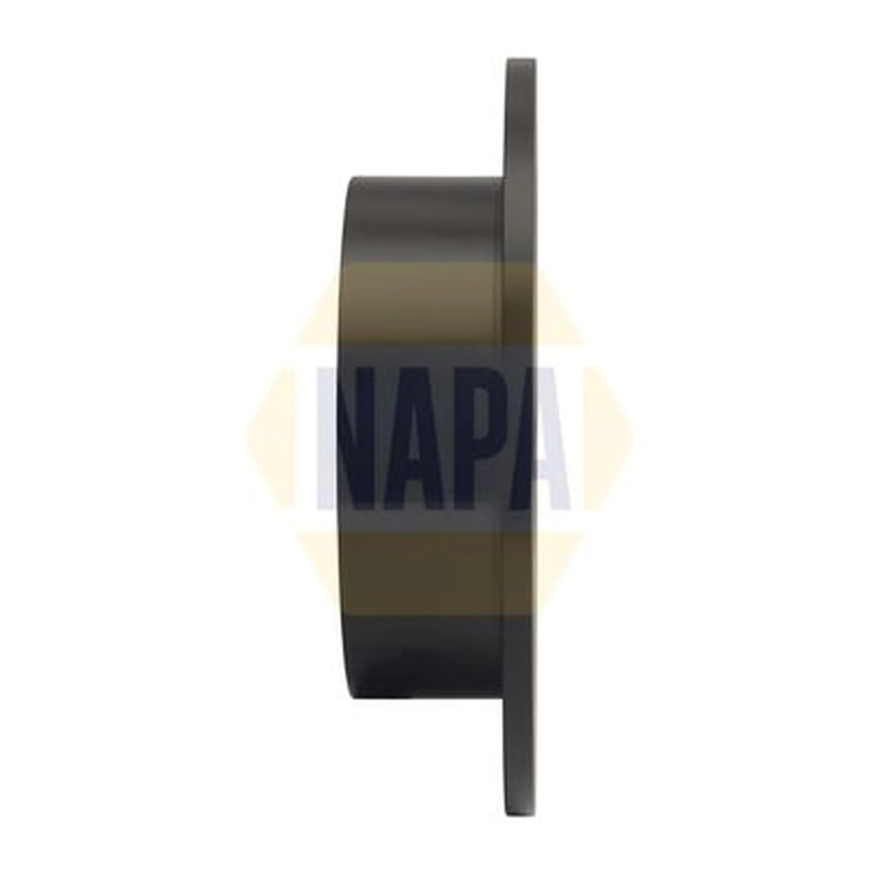 NAPA 2 x Solid Brake Discs fits Kia Soul I 2009-2014 1.6