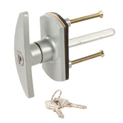 Silverline Garage Door Locking Handle 75mm Diamond 671027 Silverline  - Dynamic Drive
