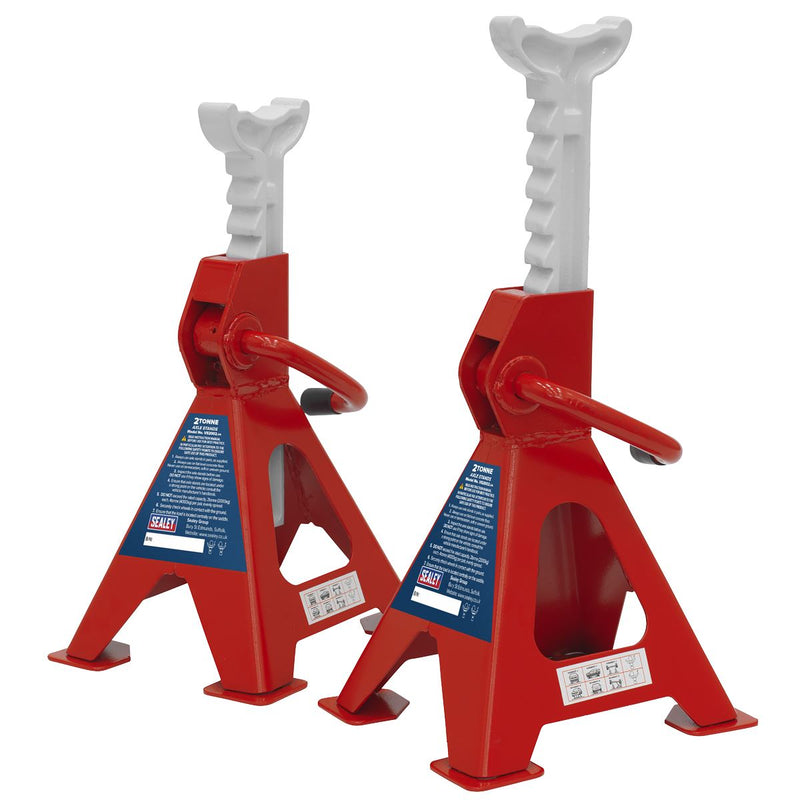 Sealey Low Profile Jack Stand Deal JS1COMBO1 Sealey - Dynamic Drive