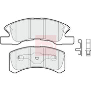 Apec Front Brake Pad Set fits Daihatsu Trevis 2006 on 1.0