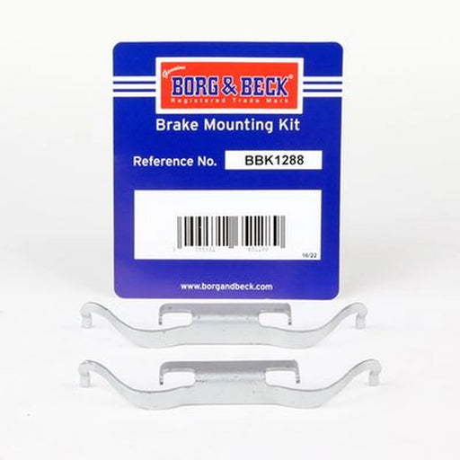 Borg & Beck Front Brake Pad Accessory Fitting Kit Fro BBK1288