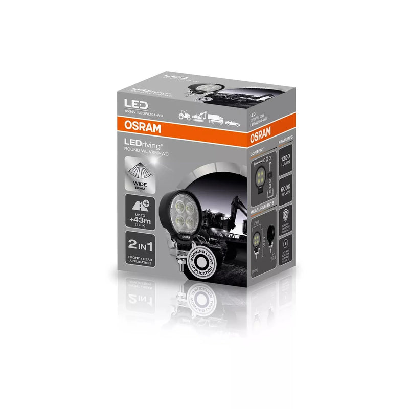 ROUND WL VX80-WD 20X1 OSRAM - LEDWL104-WD