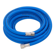 Draper High Visibility Hybrid Air Hose, 5m x , 1/4" BSP, Blue 8-10mm - image 1