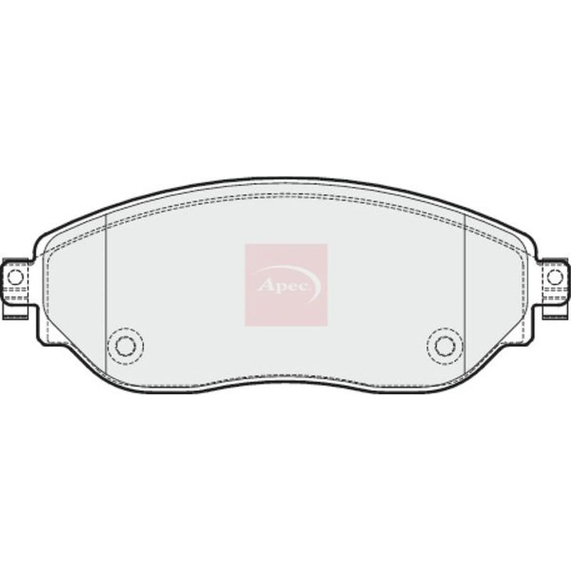 Apec Front Brake Pad Set PAD2047