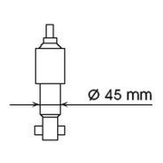 KYB Shock Absorber Damper Strut Front fits Ford Maverick 1993-1998 2.4 2.7