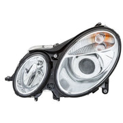Hella Headlight Headlamp D2S/H7 Left fits Mercedes-Benz E-Class 2002-2008