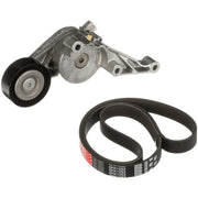 Gates V-Ribbed Belt Set fits Audi A3 2003-2010 1.9 2.0