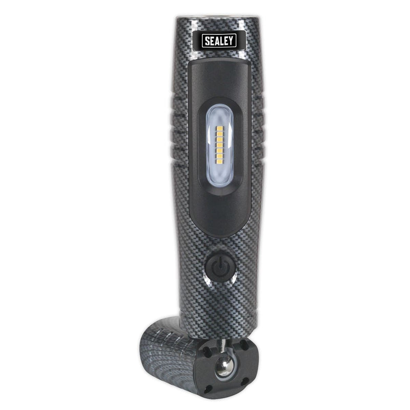 Sealey Rechargeable 360 Inspection Light 7 SMD & 3W SMD LED Carbon Fibre Effect Sealey - Dynamic Drive