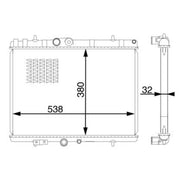Mahle Engine Radiator CR 1599 000S