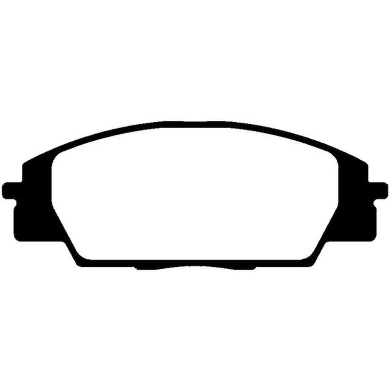 Abtex Front Brake Pad Set fits Honda Civic VII 2001-2005 2.0