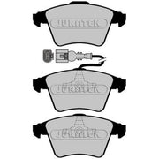Juratek Front Brake Pad Set fits VW Multivan 2003-2015 1.9 2.0 2.5 3.2