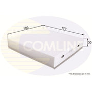 Comline Service Kit with Air, Oil & Cabin Filters fits Honda Jazz II 2002-2008