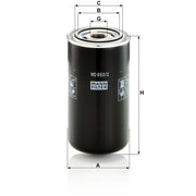 MANN-FILTER Automatic Transmission Hydraulic Filter