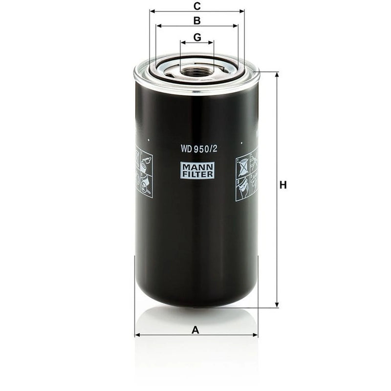 MANN-FILTER Automatic Transmission Hydraulic Filter