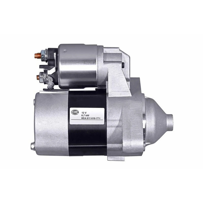Hella Starter Motor 12V 0.7kW 8 Teeth fits Nissan Micra II 1992-2003 1.0 1.4