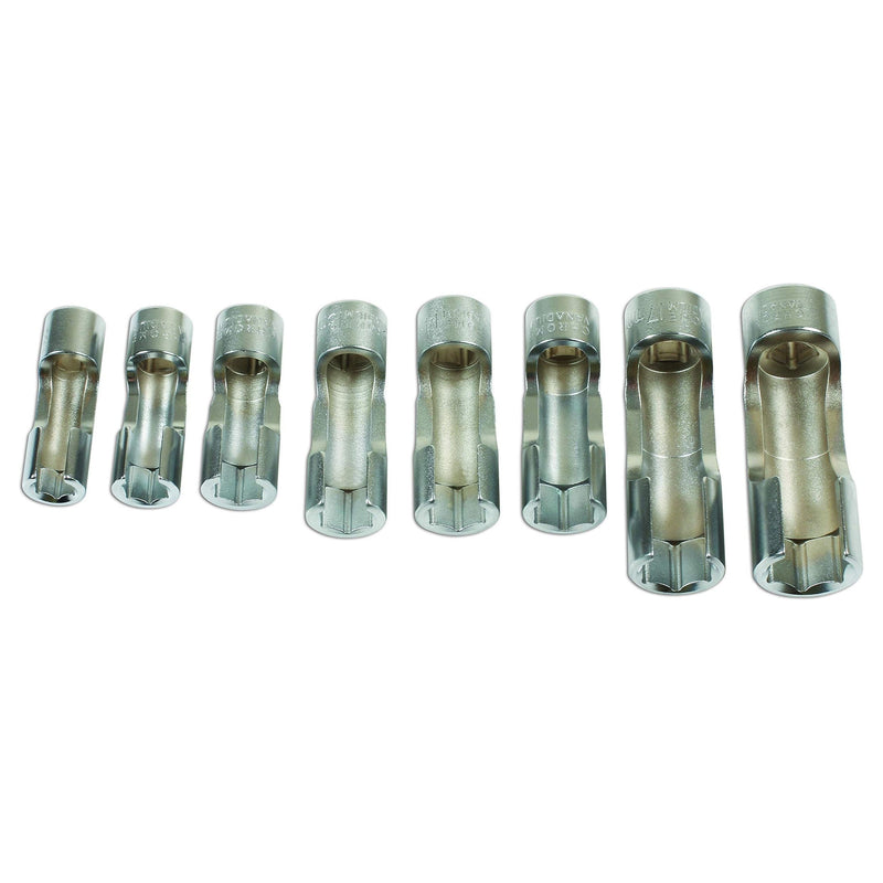 Laser Difficult Access Socket Set 3/8"D 8pc 7601 Laser - Dynamic Drive
