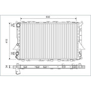 Valeo Engine Radiator 701170