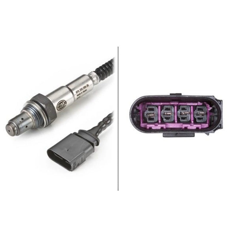 Hella O2 Lambda Oxygen Sensor after catalytic converter fits Audi A3 1996-2003