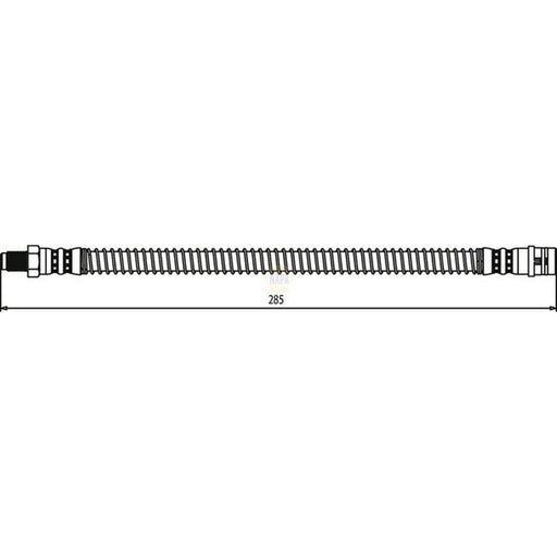 NAPA Brake Hydraulic Hose Line Rear NBH1052
