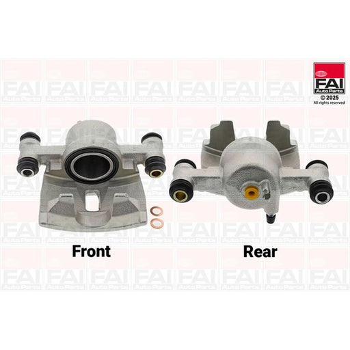 FAI Brake Caliper Assembly Front Left fits Kia Picanto I 2004-2011 1.0 1.1