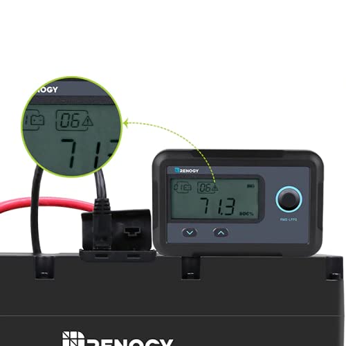 Renogy Monitoring Screen for Smart Lithium Battery Series Dyna-mo Solar - Dynamic Drive