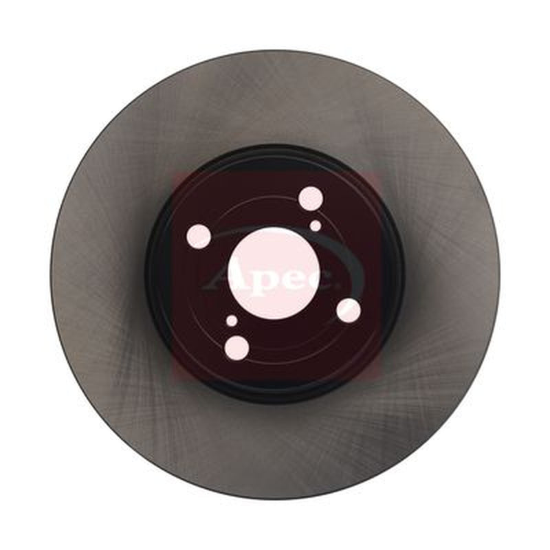 Apec 2 x Vented Brake Discs fits Toyota Corolla 2000-2007 1.4 1.8 2.0