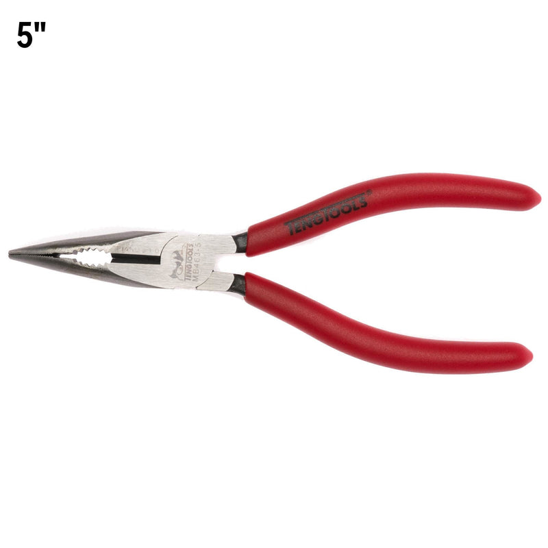 Teng Tools Bent Long Nose Plier 140mm Teng Tools - Dynamic Drive