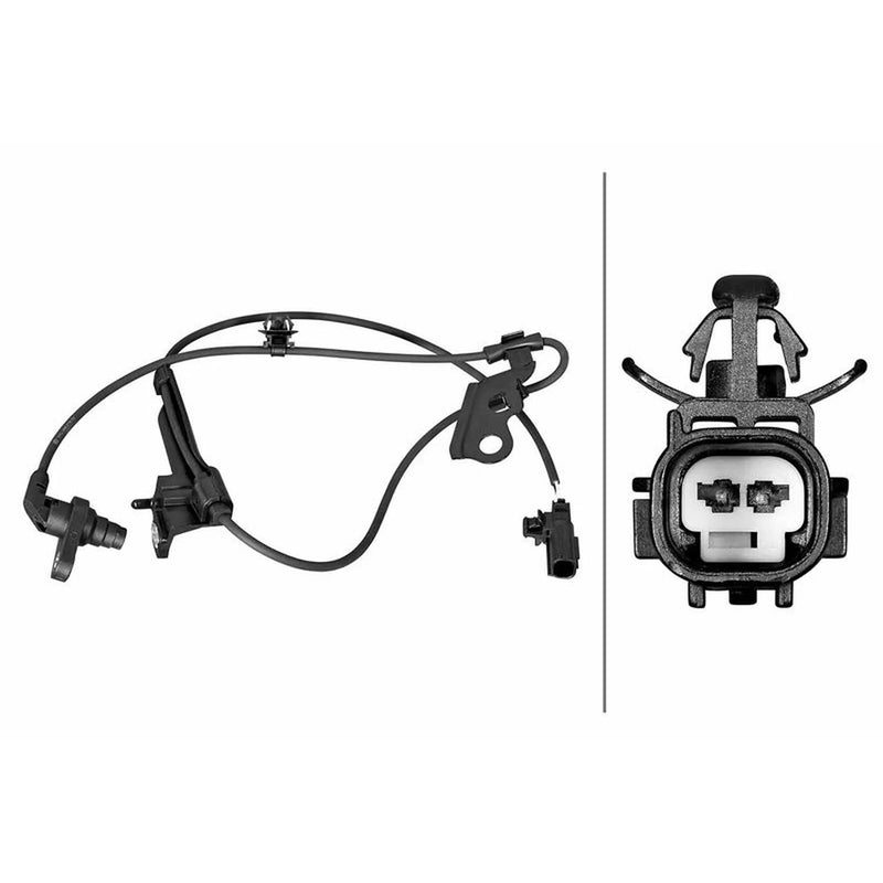 Hella ABS Wheel Speed Sensor Front fits Toyota Matrix 2008-2014 1.8 2.4