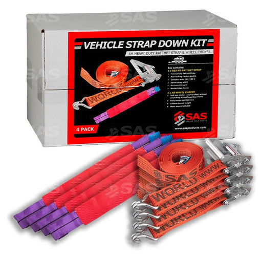 SAS Security Products SAS Vehicle Strap Down Kit | NN4 Online