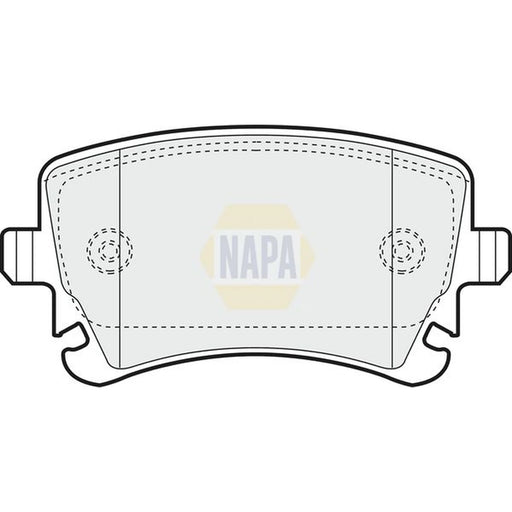 NAPA Rear Brake Pad Set NBP1698