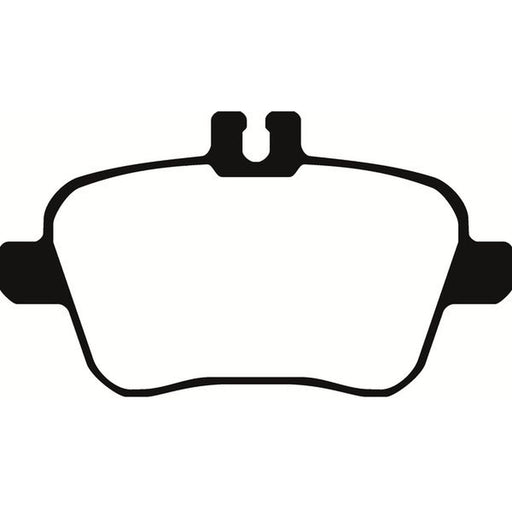 Abtex Rear Brake Pad Set fits Infiniti Q30 2015 on 1.5 1.6 2.0 2.2