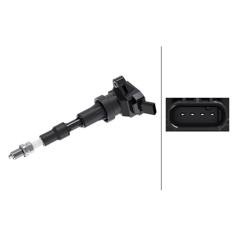 Hella Ignition Coil Pack fits Hyundai I30 2016-2020 1.4