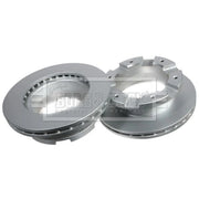 Borg & Beck 2 x Vented Brake Discs fits Fuso (Mitsubishi) Canter VII 2005-2013