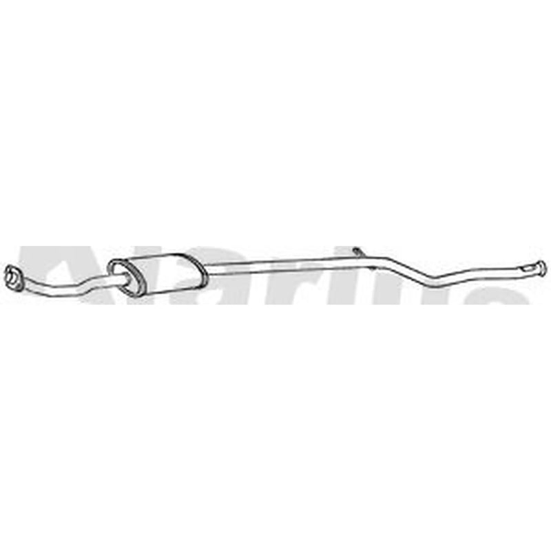 Klarius Box With Centre Pipe Centre fits Citroën Berlingo 1996-2011 1.4 1.6