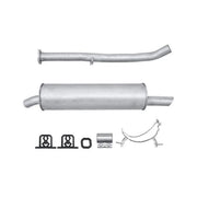 Hella End Silencer Rear fits BMW 3 1991-1993