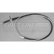 First Line Handbrake Cable Left Rear fits VW Caddy III 2008-2010 1.9