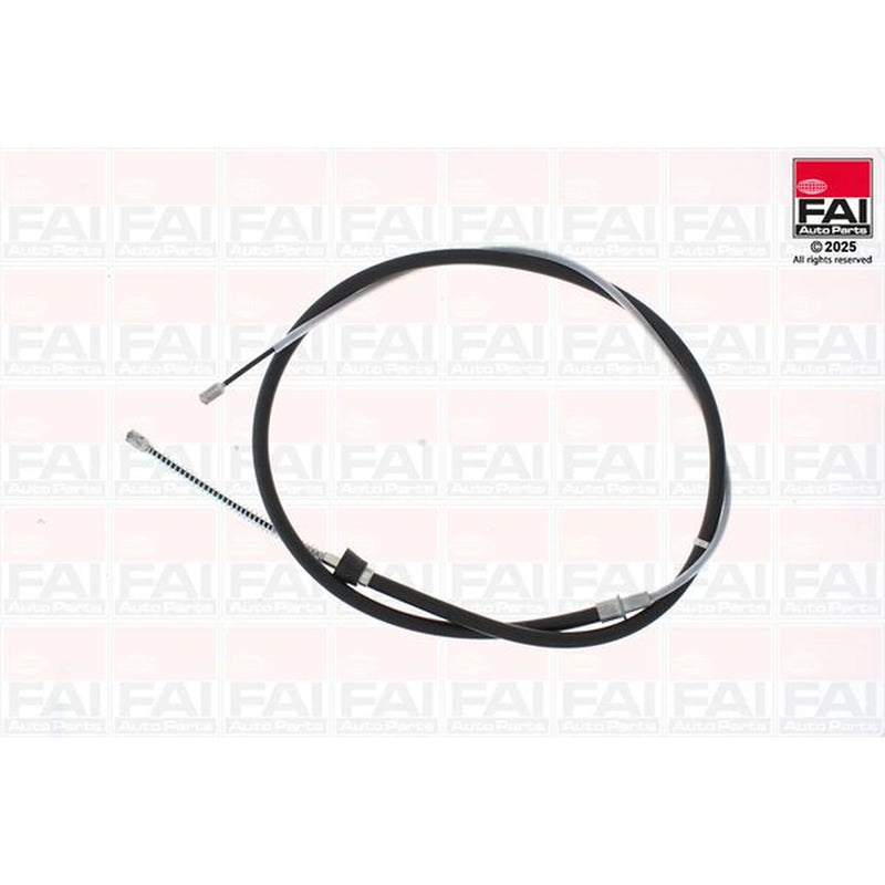 FAI Handbrake Cable Left Rear fits Skoda Octavia I 1996-2010 1.6 1.9