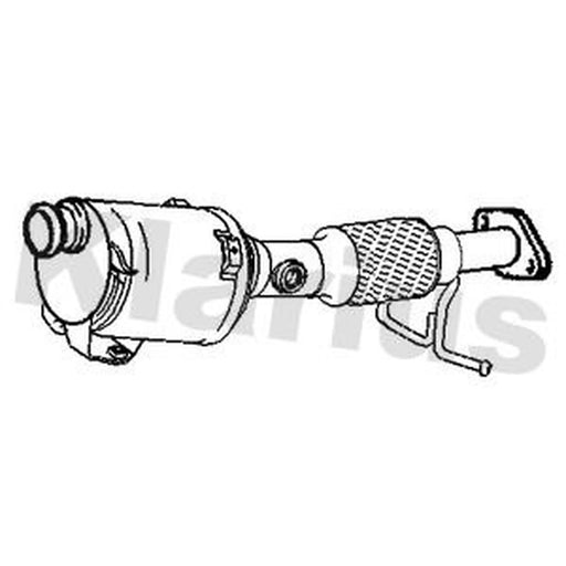 Klarius Catalyst Type Approved fits Ford Focus III 2012-2017 2.0