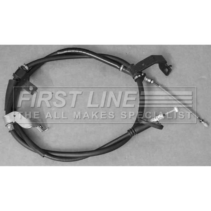 First Line Handbrake Cable Left Rear fits Kia Sportage II 2004-2010 2.0 2.7