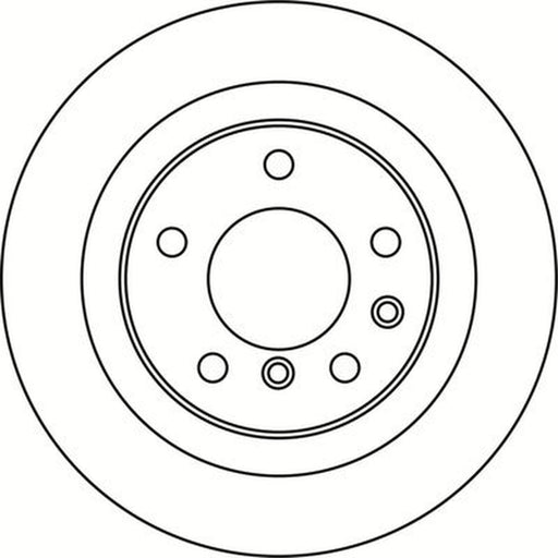 Abtex 2 x Vented Brake Discs fits BMW 1 2007-2013