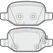 Fahren Rear Brake Pad Set FBP3517