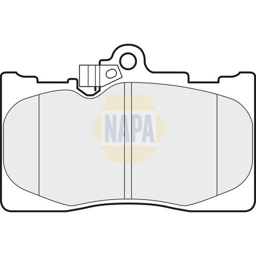 NAPA Front Brake Pad Set NBP1882