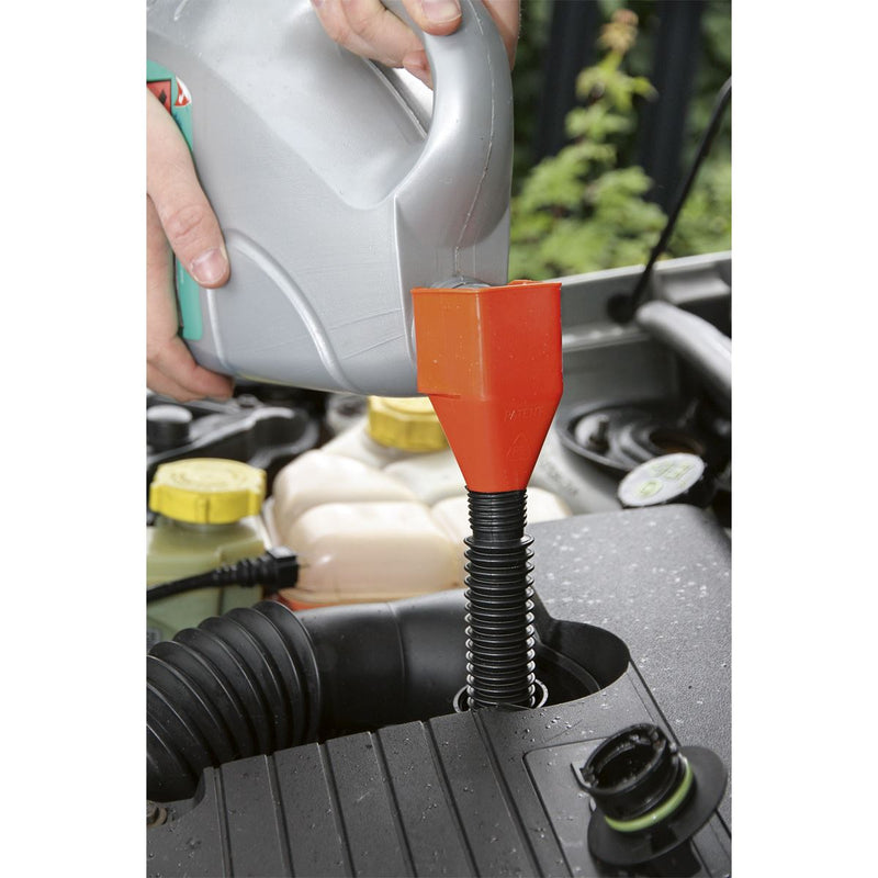Sealey Clip-On Funnel with Spout Display Box of 12 F12 Sealey - Dynamic Drive