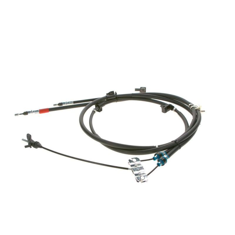 Bosch Handbrake Cable Centre fits Mazda 3 2003-2009 1.3 1.6 2.0