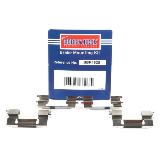 Borg & Beck Brake Pad Accessory Fitting Kit Front BBK1625