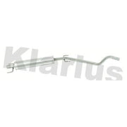 Klarius Box With Centre Pipe Centre fits Opel Astra H 2004-2010 1.6 1.8